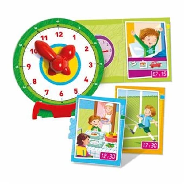 67336-Clementoni 67336 Que horas são-2.webp